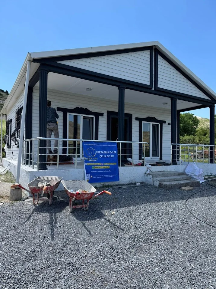 Tek Kat Prefabrik Ev 70 m² 2+1 MODEL 110