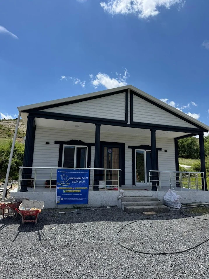 Tek Kat Prefabrik Ev 70 m² 2+1 MODEL 110